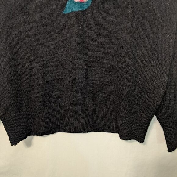 Vintage Knitivoll Rose Sweater Size 42 - Picture 8 of 8